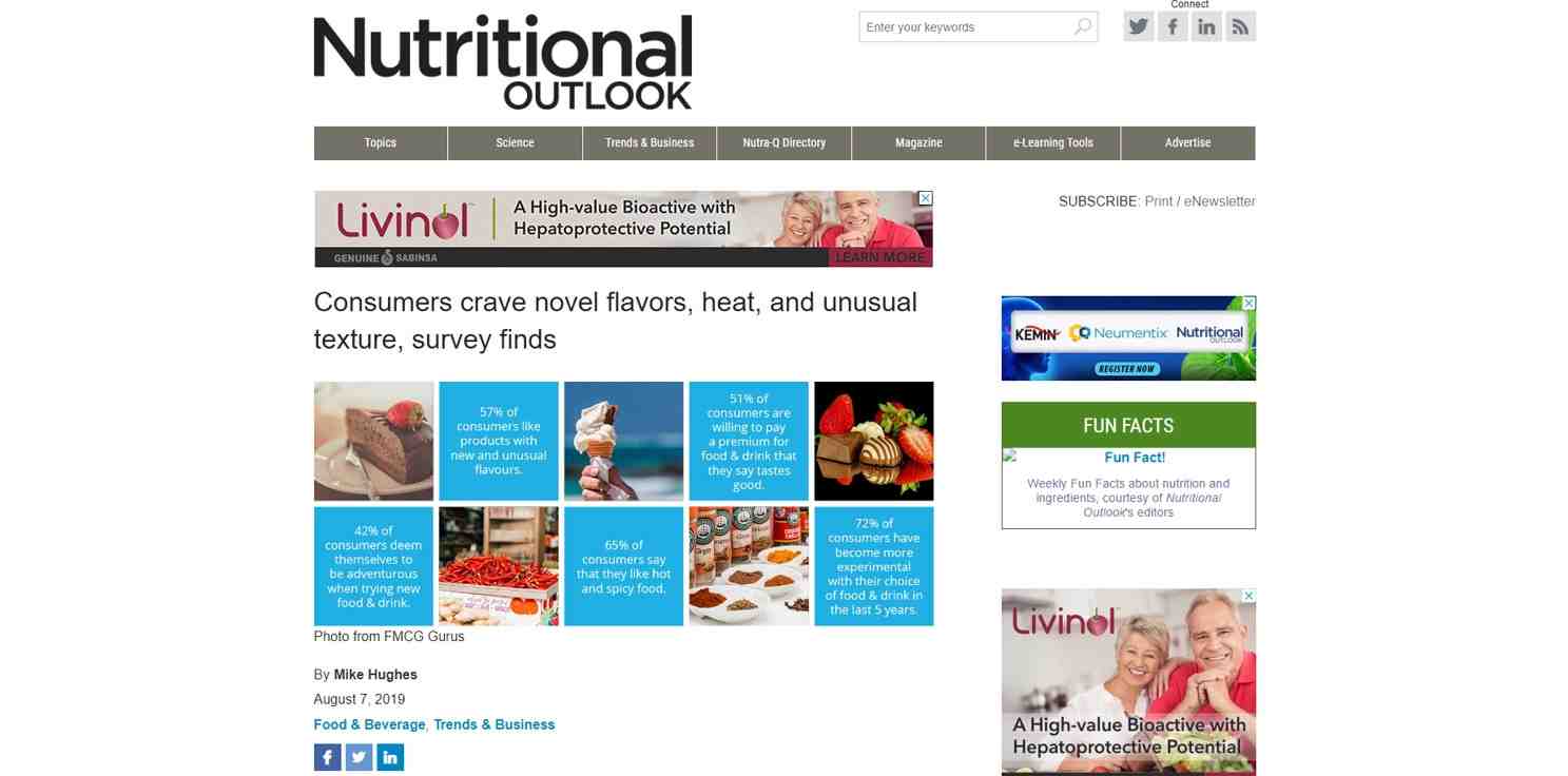 Image of Nutritional Outlook